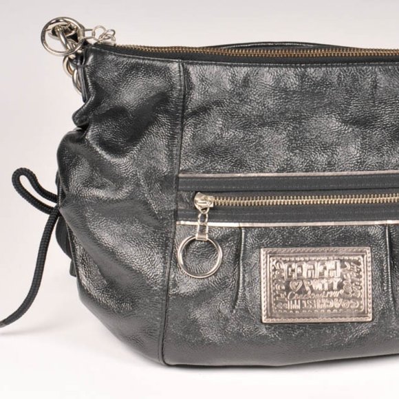 Coach, Black, Poppy Bag - Picture 2 of 7